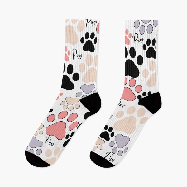 Item preview, Colorful paw prints designed and sold by smoochugs.