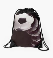 Play Soccer! Drawstring Bag