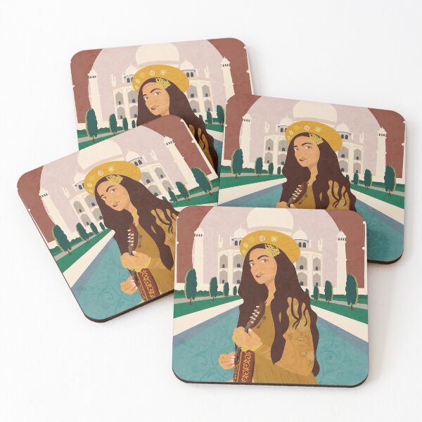 Item preview, Meera - Indian woman illustration designed and sold by odhara.