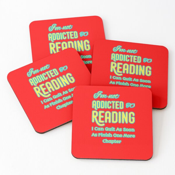 Item preview, I am not addicted to reading  designed and sold by Drawix.