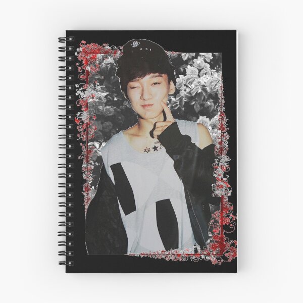 Artikelvorschau, Kim Jong Dae EXO Chen Koreanisches Kpop-Blumendesign entworfen und verkauft von Piosenka Art.