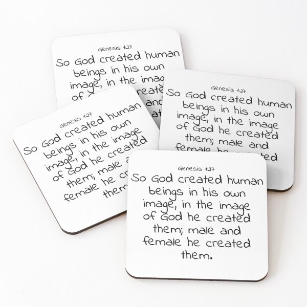 Item preview, Bible verse: Genesis 1:27 designed and sold by john-3-16.
