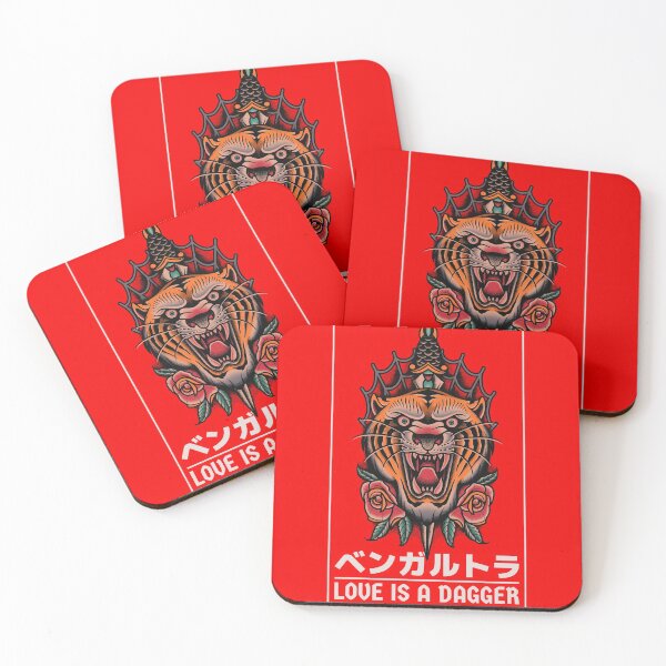 Item preview, Love Is A Dagger Tiger & Roses designed and sold by Alladin7.