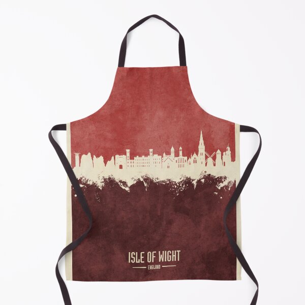 Item preview, Isle of Wight England Skyline designed and sold by ArtPrints.