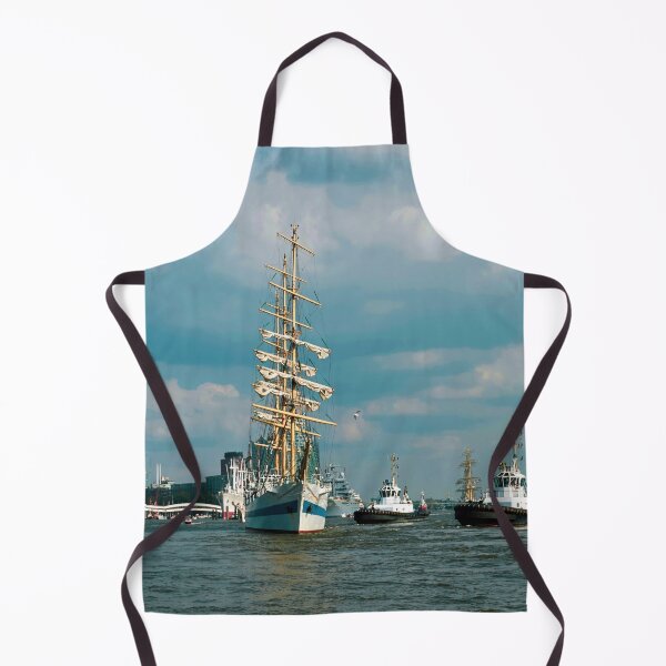 Item preview, On the Elbe in Hamburg - Travel photography designed and sold by MarionsArt.