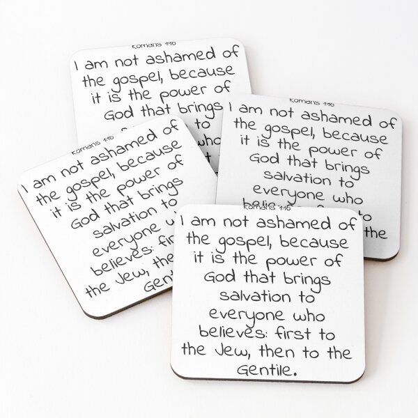 Item preview, Bible verse: Romans 1:16 designed and sold by john-3-16.