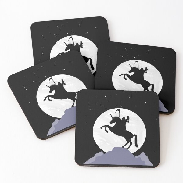 Item preview, death riding unicorn designed and sold by printhappy4you.