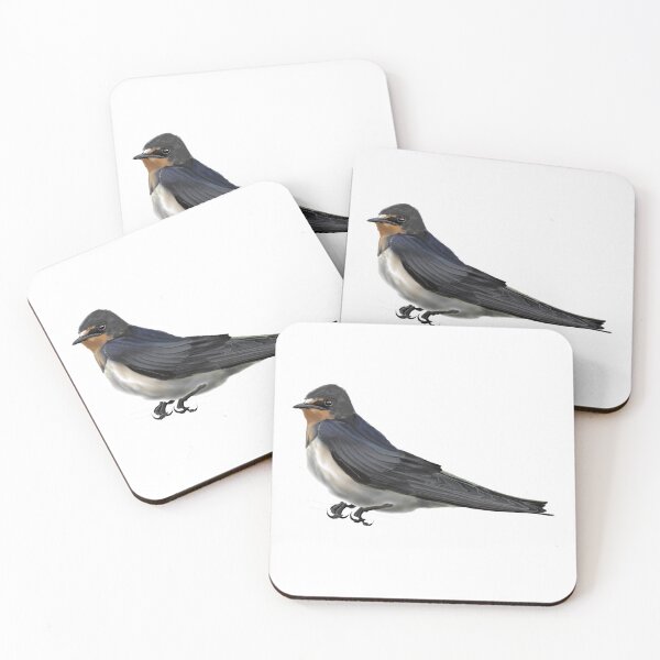 Item preview, Swallow Bird Scientific illustration - Hirundo rustica designed and sold by clorofila.