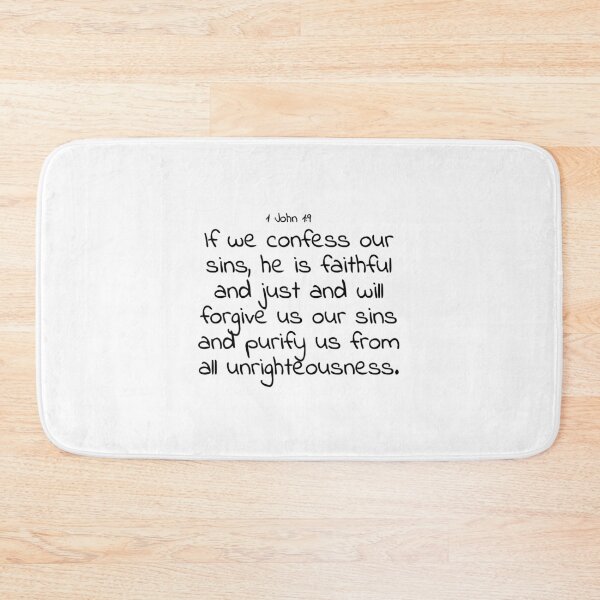Item preview, Bible verse: 1 John 1:9 designed and sold by john-3-16.