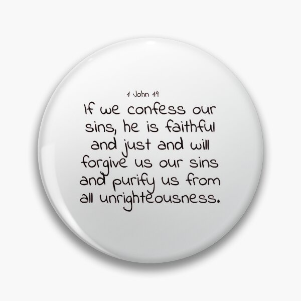 Item preview, Bible verse: 1 John 1:9 designed and sold by john-3-16.