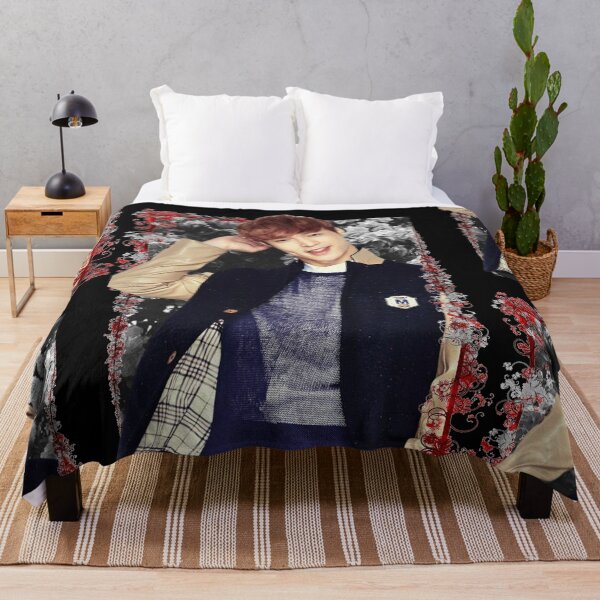 Item preview, Zhang Yixing EXO Lay Zhang Korean Kpop Floral Design designed and sold by Piosenka Art.