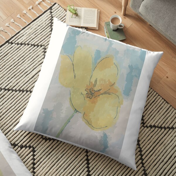 Colourful design fitting for people who loves Floral or Leaf Motif. Floor Pillow