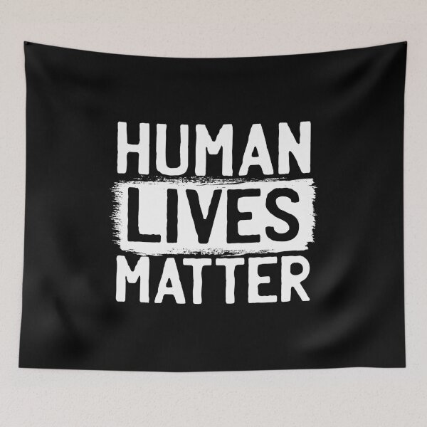 Item preview, Human lives matter designed and sold by Dase23.