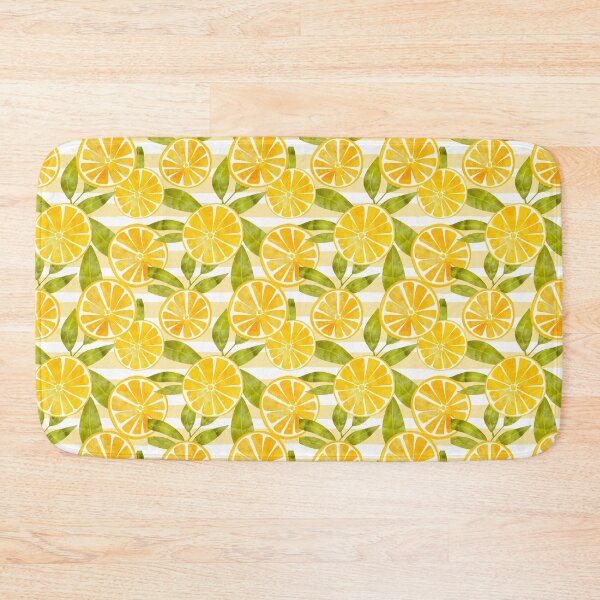Item preview, Watercolor Bright Lemon Fruit designed and sold by MutchiDesign.
