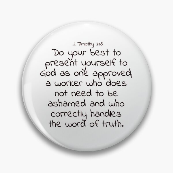 Item preview, Bible verse: 2 Timothy 2:15 designed and sold by john-3-16.