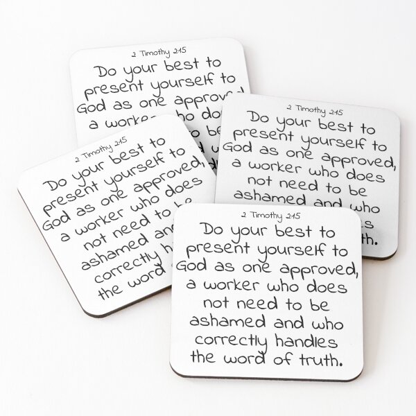 Item preview, Bible verse: 2 Timothy 2:15 designed and sold by john-3-16.