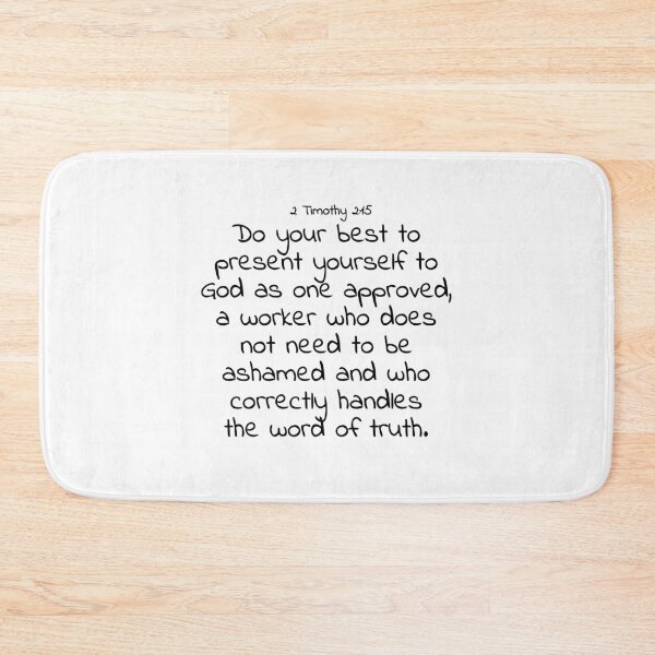 Item preview, Bible verse: 2 Timothy 2:15 designed and sold by john-3-16.