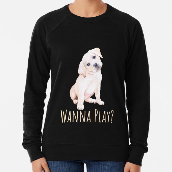 Wanna Play? Lightweight Sweatshirt