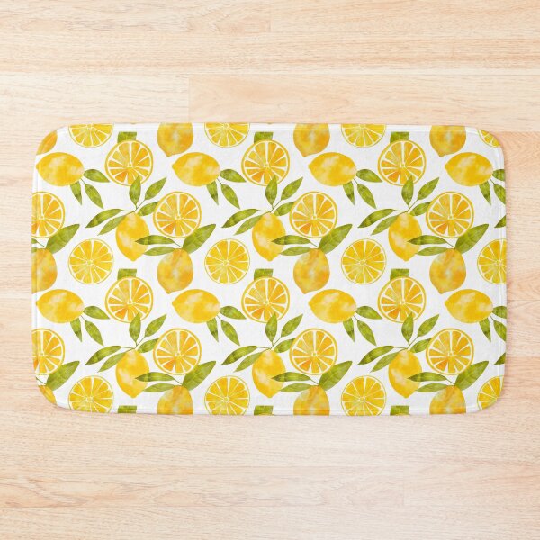 Item preview, Watercolor Bright Lemon Fruit designed and sold by MutchiDesign.