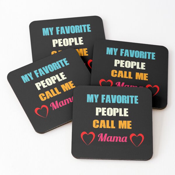 Item preview, My Favorite People Call Me mama designed and sold by jamal-alkhalf.