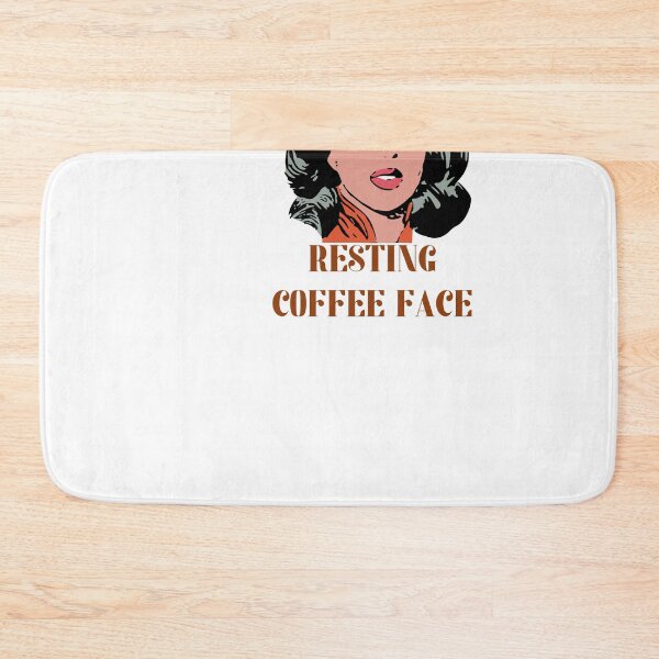 Item preview, Resting coffee face designed and sold by priyankajustine.