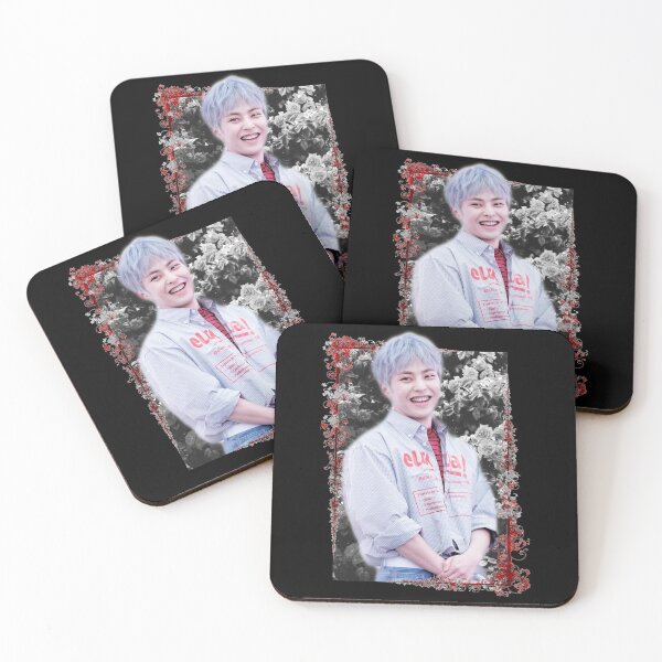 Item preview, Kim Minseok EXO Xiumin Korean Kpop Floral Design designed and sold by Piosenka Art.