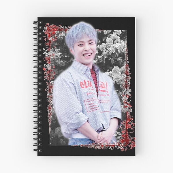 Item preview, Kim Minseok EXO Xiumin Korean Kpop Floral Design designed and sold by Piosenka Art.