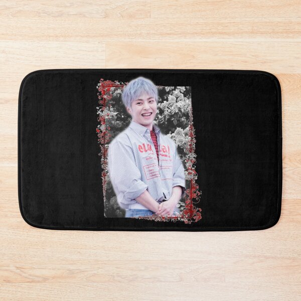 Item preview, Kim Minseok EXO Xiumin Korean Kpop Floral Design designed and sold by Piosenka Art.