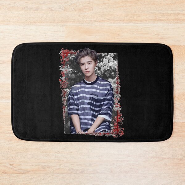 Item preview, Lu Han EXO Luhan Korean Kpop Floral Design designed and sold by Piosenka Art.