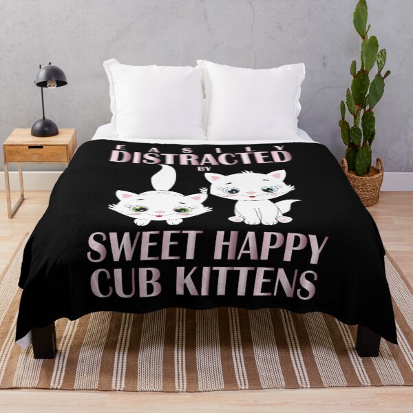Item preview, Easily Distracted by Sweet Happy Cub Kittens designed and sold by Mariv19.