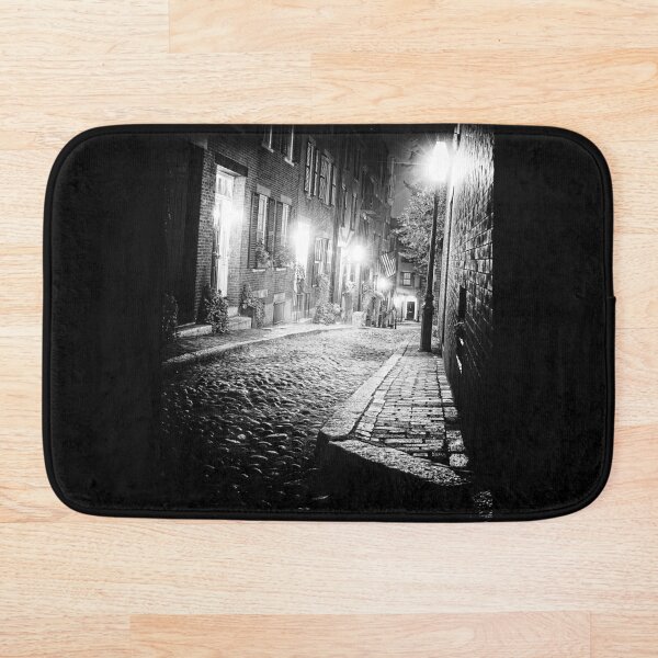 Item preview, Night scene in old boston massachusetts designed and sold by Stephen Orsillo.