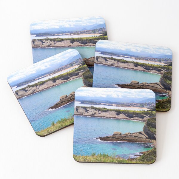 Item preview, Sea, rocks, beach and mountains in Santander designed and sold by Silvina  Cupayolo.