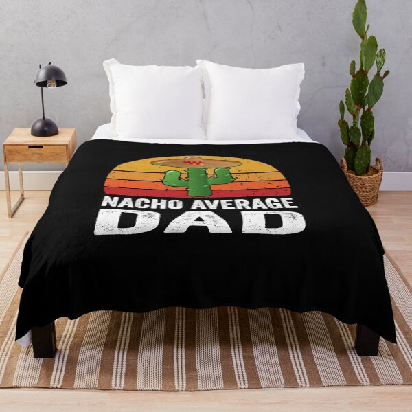 Item preview, NACHO AVERAGE DAD - Funny NACHO AVERAGE DAD Shirt - Vintage Finish Nacho Lover Tee designed and sold by NewDayDesigns.