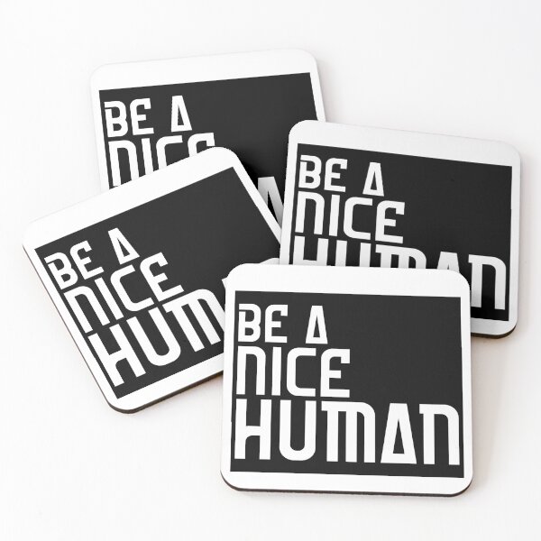 Item preview, Be a Nice Human designed and sold by Mohammed Sohail Khan.