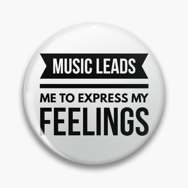 Item preview, Music Leads Me To Express My Feelings designed and sold by Groovy Glammer.