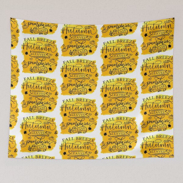 Item preview, Fall Breeze Autumn Leaves Pumpkins Please- Fall Autumn Season Gifts designed and sold by younghopes.
