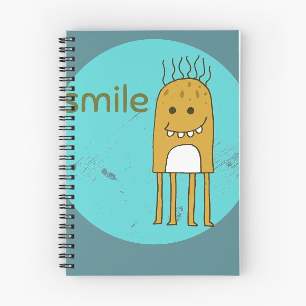 Item preview, Monster - Positive motivation monster reminding you to smile. designed and sold by utopianpioneer.