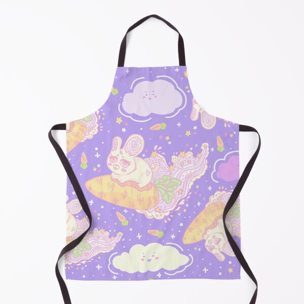 Item preview, Space bunny in the clouds - dreamy pastel aesthetic designed and sold by opalsunsetart.