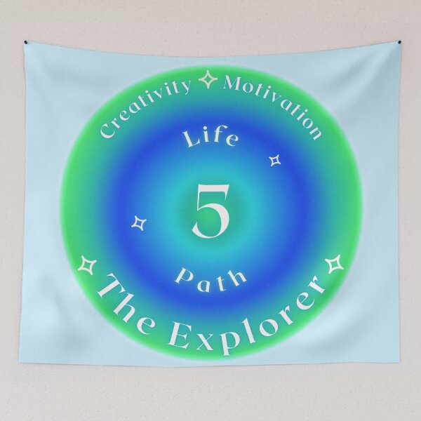 Item preview, Aura Orb - 5 Life Path Number designed and sold by mooneko.
