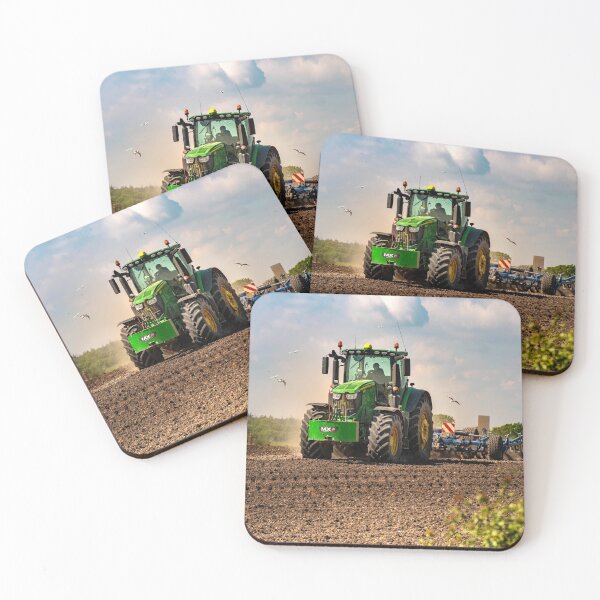 Item preview, Tractor ploughing the field designed and sold by Neilchurcherart.