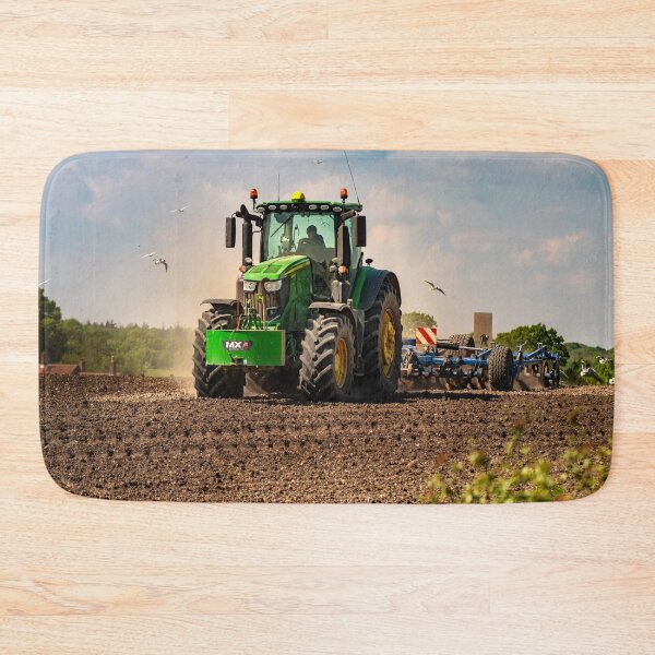 Item preview, Tractor ploughing the field designed and sold by Neilchurcherart.