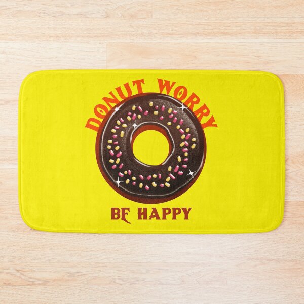 Item preview, DONUT WORRY BE HAPPY designed and sold by RetroPlaceee.