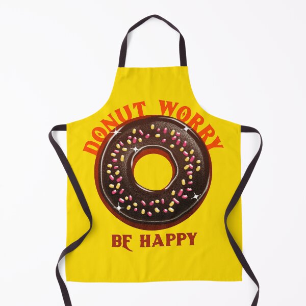 Item preview, DONUT WORRY BE HAPPY designed and sold by RetroPlaceee.