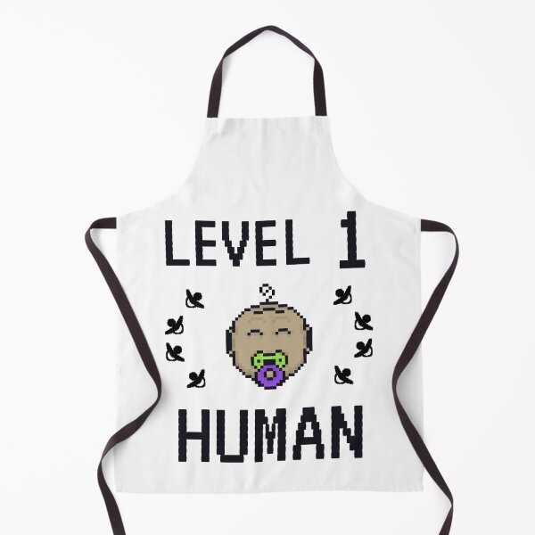 Item preview, Level 1 Human - Cute baby emoticon - Pixelated babies designed and sold by For the love of Pixels.