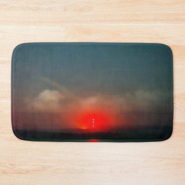 Item preview, Red light shining at night designed and sold by Neilchurcherart.