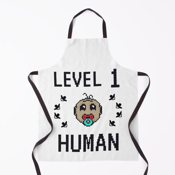Item preview, Level 1 Human - Cute baby emoticon - Pixelated babies designed and sold by For the love of Pixels.