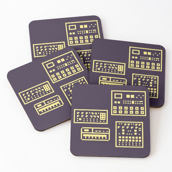 Item preview, Electronic music. Synthesizers. Pixel art designed and sold by Glucka.