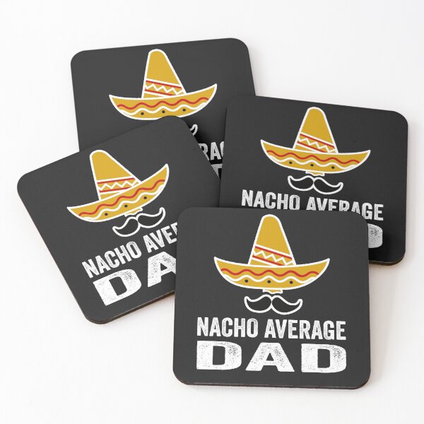 Item preview, NACHO AVERAGE DAD - Funny Cute NACHO AVERAGE DAD Shirt - Vintage Finish Nacho Lover Tee designed and sold by NewDayDesigns.