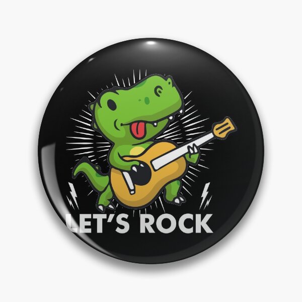 Item preview, Dinosaur Lets Rock Love Music designed and sold by goyette20.