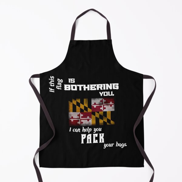 Item preview, Maryland flag - pack your bags designed and sold by 2Girls1Shirt.
